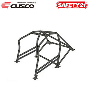 CUSCO クスコ ロールケージ SAFETY21 ワークスタイプ 15点式 定員2名 貫通 シビック EK4 1995年09月～2000年09月 B16A 1.6 FF サンルーフ無