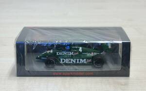 新品未開封品 1/43 Spark スパーク Tyrrell ティレル 011 1982年 F1 イタリアGP #4 Brian Henton ブライアン・ヘントン S7284