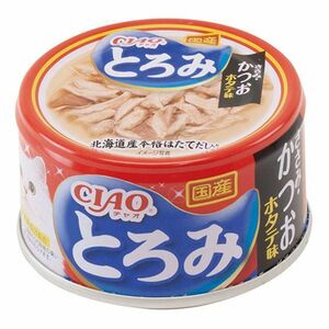 いなばペットフード CIAO とろみ ささみ・かつお ホタテ味 80g A-44 猫用フード