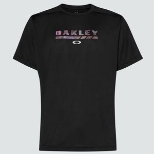 ●送料390円可能商品 オークリー OAKLEY 新品 メンズ 吸汗速乾 接触冷感 半袖 Tシャツ 黒 XXLサイズ [FOA405198-02E-JXXL] 三 零★QWER