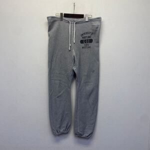 warehouse SWEAT PANTS ウェアハウス スウェット パンツ size 40 グレー 長ズボン UNIVERSITY OF MALY LAND アメカジ