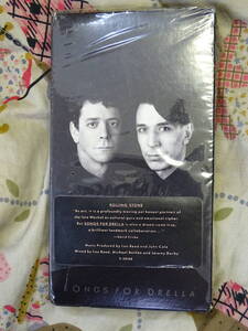 LOU REED /john cale Songs for Drella vhs