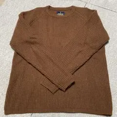 HAMILTON LAMBSWOOL ブラウン ニット Mサイズ