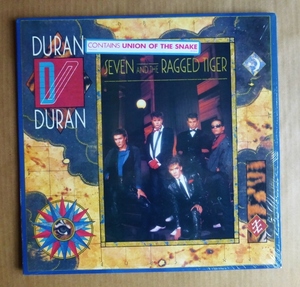 DURAN DURAN「SEVEN AND THE RAGGED TIGER」米ORIG [半透明盤] ステッカー有シュリンク美品