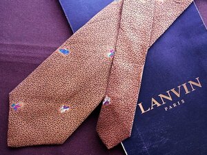 ♪9757C♪良品【馬 乗馬 ゴルフ 柄】ランバン【LANVIN】ネクタイ