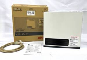  ●12-30【中古美品】Rinnai リンナイ ガスファンヒーター SRC-365E プロパンガスヒーター LPガス ストーブ ヒーター 通電確認済み