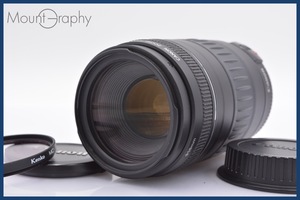 ★極上美品★ キヤノン Canon EF 90-300mm F4.5-5.6 前後キャップ&レンズフィルター付 キヤノンEF用(AF) ★完動品★ 同梱可 #mj150