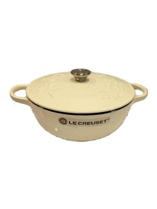 LE CREUSET◆鍋/WHT//