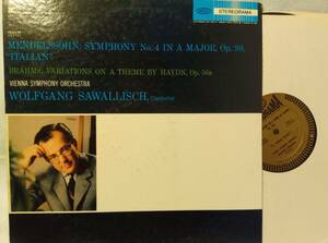 ♪ 米EPIC / BC1098 STEREORAMA D/G ♪ Mendelssohn Brahms Sawallisch メンデルスゾーン ブラームス サヴァリッシュ