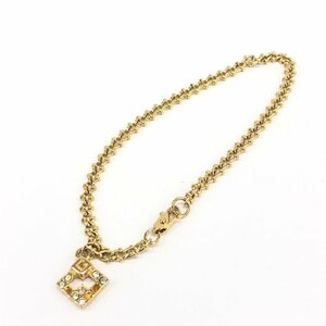 GIVENCH　ジバンシー　ラインストーン付き　ブレスレット　【CEAN1035】