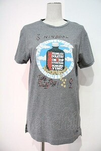 Vivienne Westwood / NINSDOL Tシャツ S グレー I-24-07-31-010-to-HD-ZI