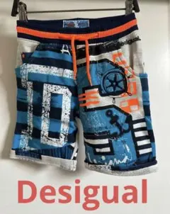 1719 新品　DESIGUAL デシグアル　スウェット　ハーフパンツ　120