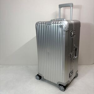 大容量　RIMOWA TOPAS SPORT リモワ　トパーズ　スポーツ　98L キャリーケース　トランク　4輪　アルミ　シルバー