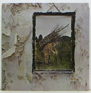 LP,レッドツェッペリン　LED ZEPPELIN　IV P-6519　ライナー欠落