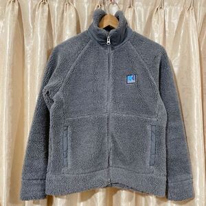 HELLY HANSEN ヘリーハンセン FIBER PILE JACKET サイズM グレー 品番HW51254 ラグラン フルジップ フリース ブルゾン ジャケット 男女兼用