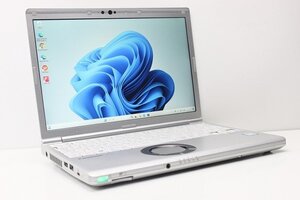 1円スタート ノートパソコン Windows11 WPS office搭載 Panasonic レッツノート CF-SV8 第8世代 Core i5 SSD256GB メモリ8GB カメラ