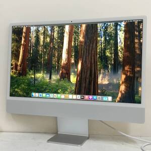 ☆【美品 24インチ】Apple iMac (24インチ, M1, 2021) A2438 『Apple M1』 RAM:16GB/SSD:1TB Sequoia 動作品