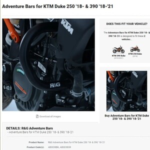 40%OFF★R&G アドベンチャーバー エンジンガード クラッシュプロテクター KTM 390DUKE 250DUKE DUKE デューク 2018 2021 AB0038OR