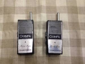 ★ Olympia　と記載された　トランシーバー　ジャンク出品　１円スタート　transceiver