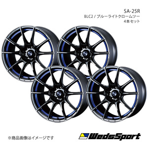 WedsSport/SA-25R インプレッサWRX STI GDB 純正タイヤサイズ(225/45-17) ホイール4本セット【17×7.5J 5-114.3 INSET45 BLC2】0073723×4