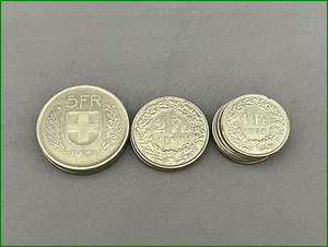 スイス硬貨 25フラン