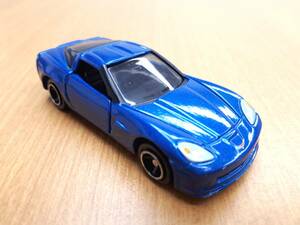 トミカ シボレー コルベット Z05 青 Chevrolet Corvette Toy 中古 USED