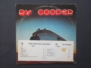 [即決][白ラベル][米プロモ盤]■Ry Cooder - Ry Cooder (Reprise/RS 6402)■ライ・クーダー登場■[WHITE LABEL PROMO][ヒートダメージ]