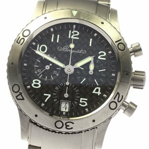 ブレゲ Breguet 3820TI/K2/TW9 トランスアトランティック タイプ XX クロノグラフ 自動巻き メンズ 内箱付き_759843