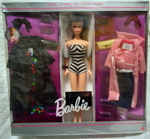 【Barbie】35周年記念 バービー ギフトセット★レアなブルーネットver.