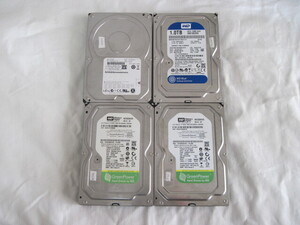 WD 1TB×１ WD 320GB×２　FUJITSU 320GB×1 4台まとめて