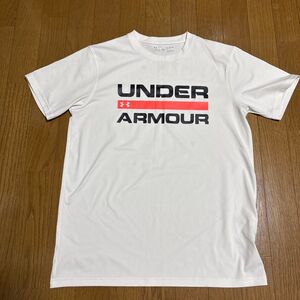 アンダーアーマー　 Tシャツ 半袖Tシャツ　白　SMサイズ