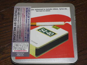 新品★54・40 フィフティー・フォー・フォーティー／トラステッド・バイ・ミリオンズ◆カナダ出身のポップ・ロックバンド／全13曲収録