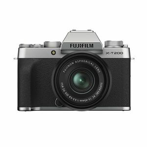 中古 １年保証 美品 FUJIFILM X-T200 レンズキット シルバー