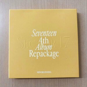 492*SEVENTEEN 4th Album Repackage SECTOR17 NEW BEGINNING Ver. アルバム セブチ【クリックポスト可能】