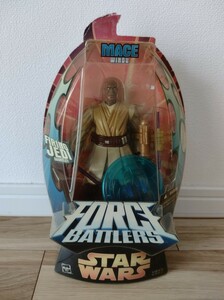 【新品未使用】star wars force battlers mace windu　スターウォーズ　フィギュア