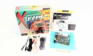 動作未確認★AIMS 「Video Highway XTreme98」日本語版 ビデオキャプチャーボード/テレビ・FMチューナー付き・Win95.98対応 レトロPCパーツ