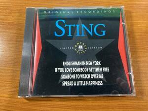 【1】M2671◆Sting／Compact Hits◆スティング◆輸入盤◆