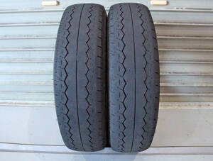 DUNLOP ダンロップ DV-01 145R12 6PR LT 2021年製 2本 2.8～3.1分山 [R3022]