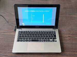 ◆ASUS VivoBook X202E◆液晶面・KBきれい◆バッグおまけ◆11.6インチ WINDOWS 10 64bit Intel Core i3（3217U）1.8GHz RAM4GB HDD500GB