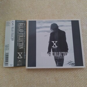 X JAPAN/BALLAD COLLECTION YOSHIKI/TOSHI/HIDE/PATA/HEATH Forever Love/Endress Rain/Say Anything/Tears CD ベスト アルバム 初回限定盤