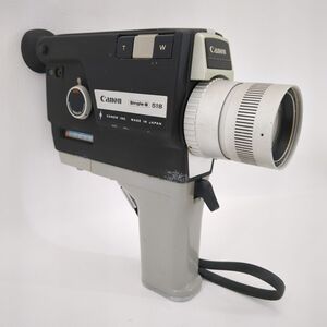 キャノン　8mmビデオカメラ　シングル8　不動ジャンク品　レトロ　昭和　Canon single8 518　中古　◆3111/藤枝インター店