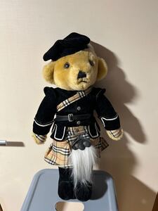 ビンテージ バーバリー テディベア イギリス 近衛兵 ぬいぐるみ 人形 英国製 Burberry