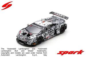 ■限定300pcs. スパークモデル 1/43 2022 ランボルギーニウラカン GT3 EVO #77 スパ24h