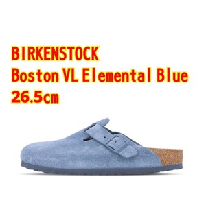 【26.5cm/41サイズ】新品 BIRKENSTOCK Boston VL Elemental Blue ビルケンシュトック ボストン エレメンタルブルー スエードサンダル