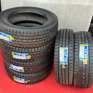 新品タイヤ。6本セット。送料無料！DUNLOP ダンロップ WINTER MAXX LT03 205/60R17.5 111/109 L LTスタッドレス6本。小型トラック エルフ