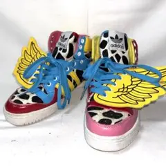 adidas Jeremy Scott wings 24.5 ハラコ スニーカー