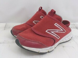 ◇ NEW BALANCE ニューバランス K150SRDY キッズ 子供靴 スニーカー シューズ 19.5cm レッド メンズ E