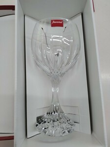 未使用品　バカラ Baccarat ワイングラス クリスタルガラス 箱入り