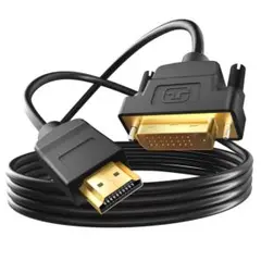 ANNNWZZD DVI HDMI 変換ケーブル1080PフルHD 3M