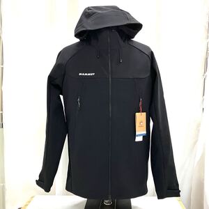 新品未使用 マムート MAMMUTジャケット アウター 1011-01970 Winterfield SO Hooded Jacket AF Men ブラック Sメンズ 149583　